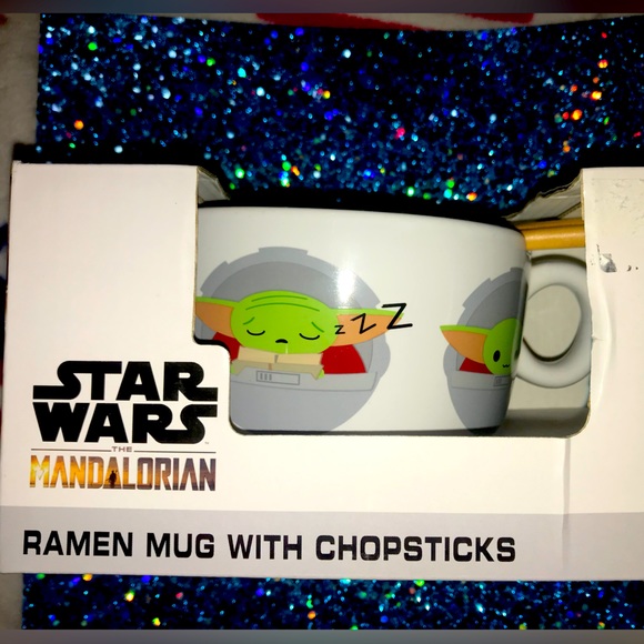 Star Wars Other - Star Wars The Mandalorian ramen mug with chopsticks. New in box